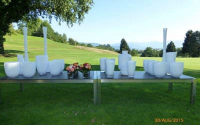 1000 Vasen beim Golfturnier Lindau Bad Schachen